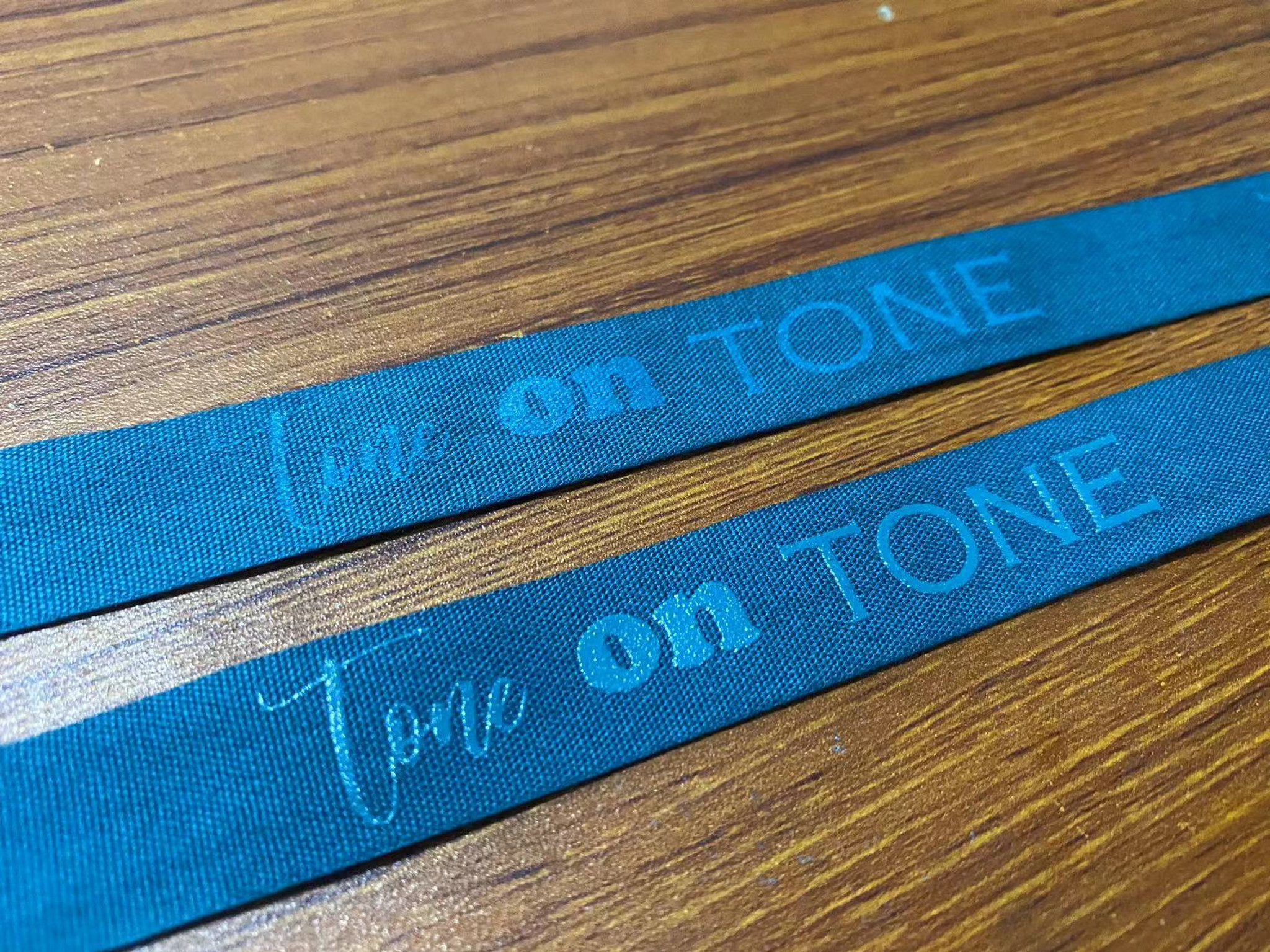 Unveiling the Charm of Custom Logo Tone on Tone Ribbons