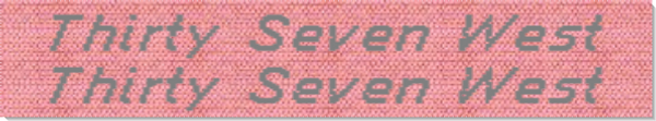 100% Cotton Woven Labels - Style F27 2 Line