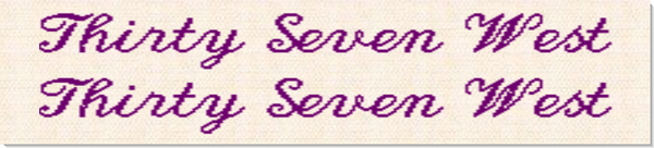 100% Cotton Woven Labels - Style F81 2 Line