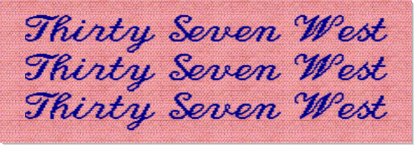 100% Cotton Woven Labels - Style F680 3 Lines