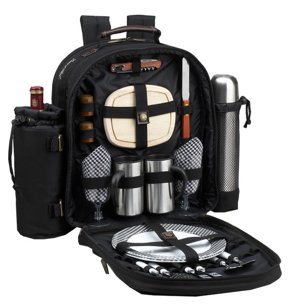 Classic Coffee/Picnic Backpack  for 2