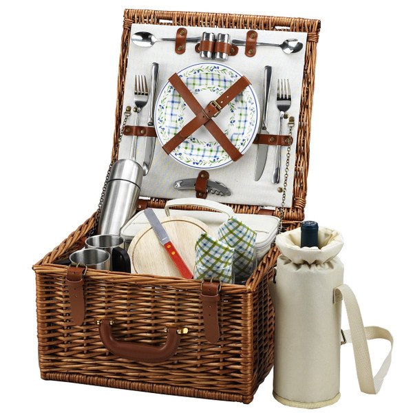 Cheshire Basket for 2 w/coffee service -Gazebo