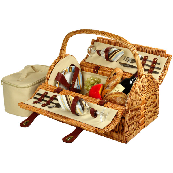 Sussex Picnic Basket for 2