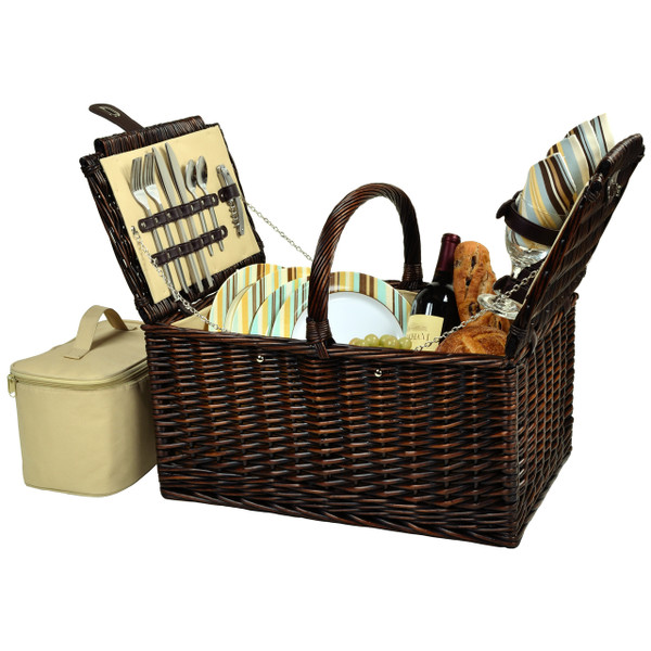 Buckingham Picnic Basket for 4