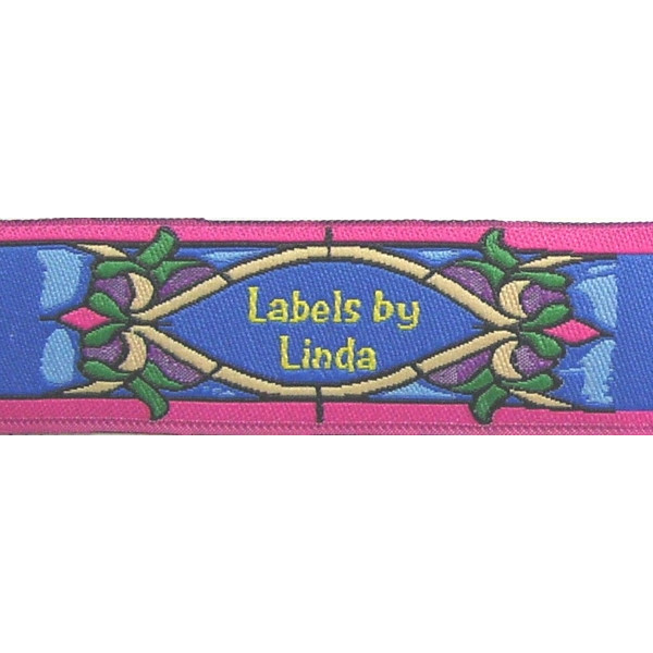 Ahhh....the Beauty of Stained Glass! Fabric Clothing Labels