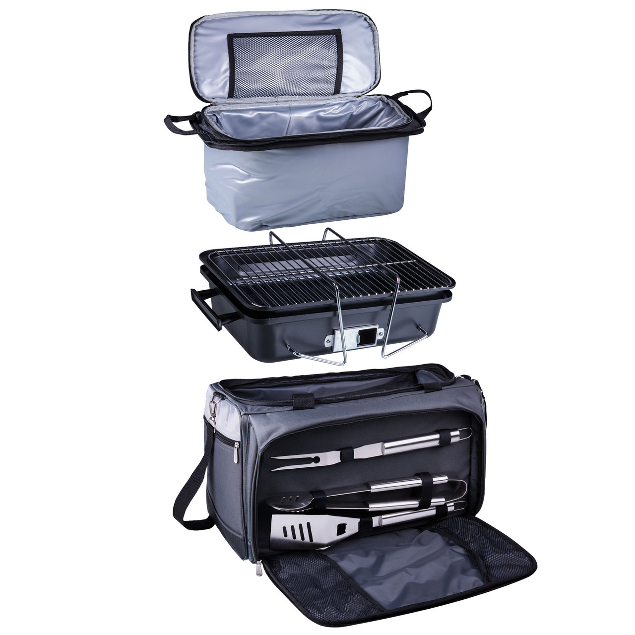 Buccaneer Portable BBQ and Cooler Tote
