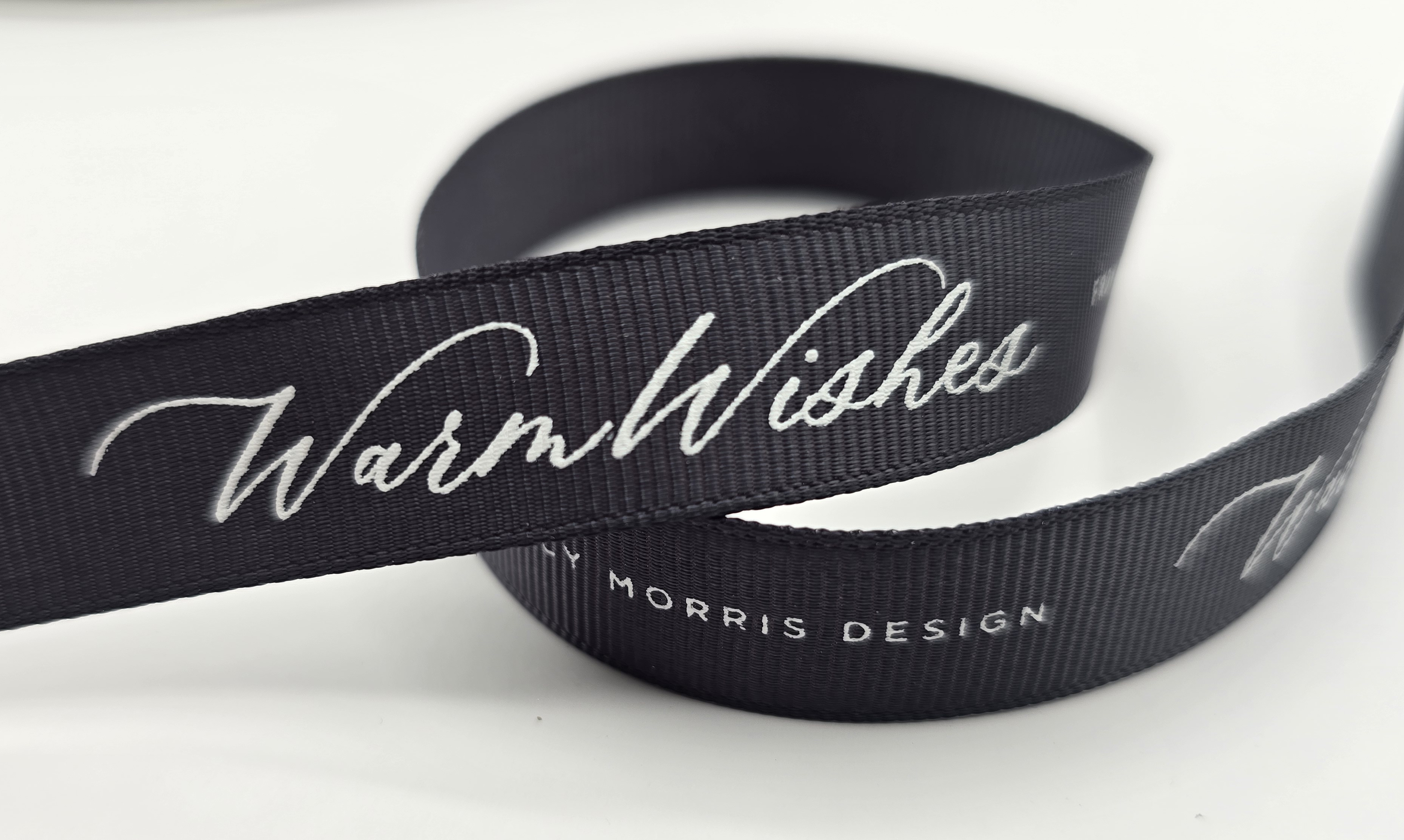 custom logo ribbon, pantone matched grosgrain ribbon, Pantone matching logo ribbon, custom grosgrain ribbon, custom branding ribbon