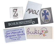 Custom Woven Fabric Clothing Labels