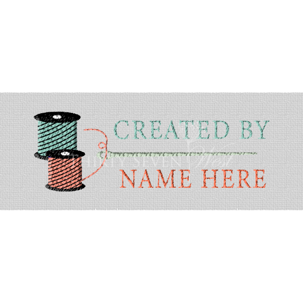 Custom Clothing Labels - Fabric Sew in Labels - Sew on Labels