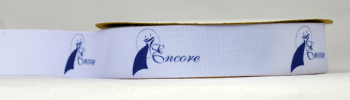 Custom Logo Matte textured ribbon