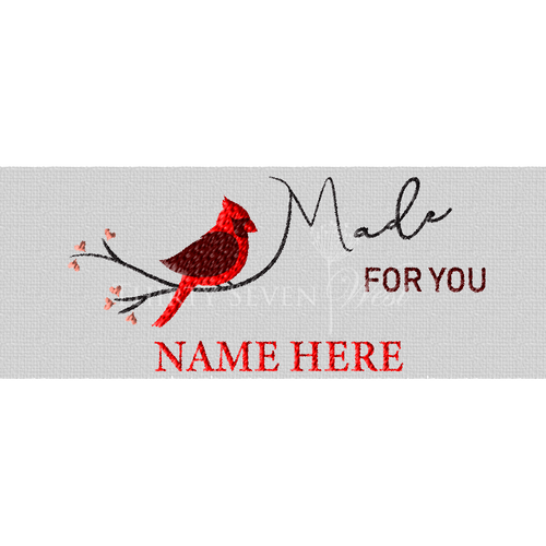 Clothing Label - Made Especially for you by with Heart