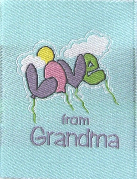 Personalized Fabric Clothing Label - 4 Line Layout