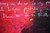 detail of abstract bold red painting 