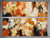 large diptych abstract painting 60x44 Bold Legacy - two panel earth tones multicolor full front view original ready to hang
