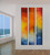 Pillars of colors - From dawn to dusk
