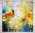 small abstract painting on canvas