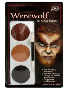 Makeup Werewolf Tri-colour