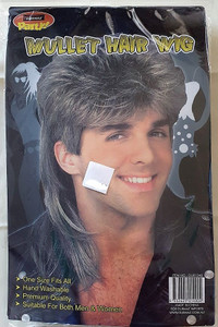 Mullet Brown Hair Wig