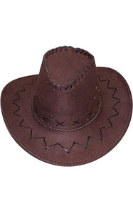 Hat Child Outback Dark Brown
