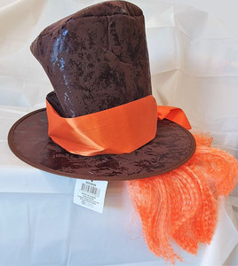 Hat Mad Hatter With Wig Hat Mad Hatter With Wig