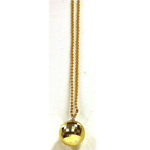 Jewellery Necklace Disco Ball Gold Jewellery Necklace Disco Ball Gold