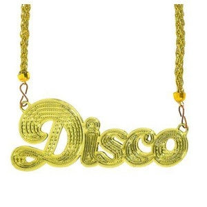 Jewellery Necklace Disco 70's