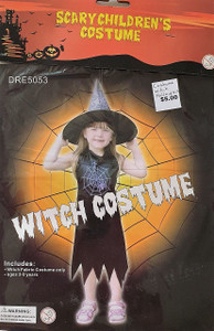 Costume Toddler Witch 3-4 years Costume Toddler Witch 3-4 years