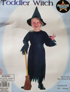 Costume Toddler Witch 3-4 years 3-4 years Costume Toddler Witch 3-4 years 3-4 years