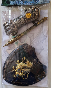 Knight Gold Set 3pk Acc5911