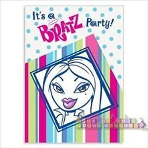 Invitation Bratz 8pk Invitation Bratz 8pk