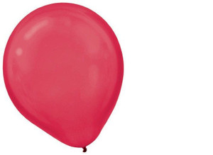Balloon 30cm Apple Red Latex Each