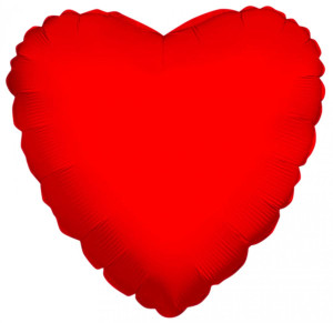 Balloon Foil 46cm Shape Red Heart Balloon Foil 46cm Shape Red Heart