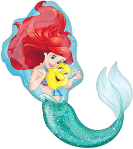 Balloon Foil 71cm Ariel Princess Dream Big Jumbo Shape Balloon Foil 71cm Ariel Princess Dream Big Jumbo Shape