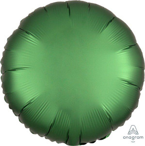 Balloon Foil 45cm Shape Emerald Luxe Round