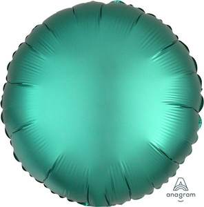 Balloon Foil 43cm Shape Luxe Jade Round