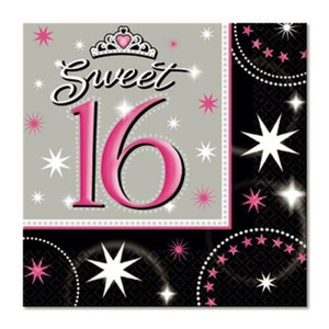 Napkin Lunch Sweet 16 16pk