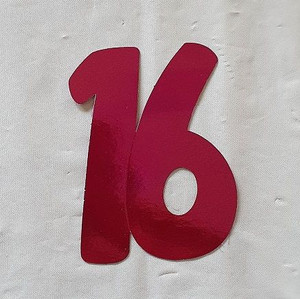 Cutout 16 Pink Small Each