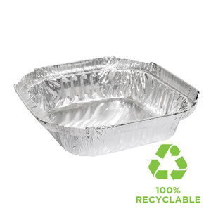 Foil Tray Square Single 270ml