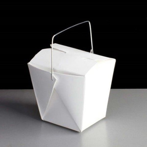 Container Bucket White Square
