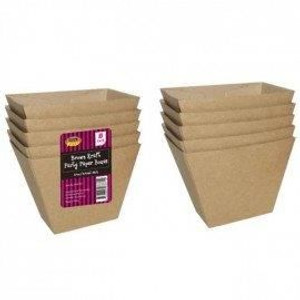 Box Brown Kraft Paper Party 4p
