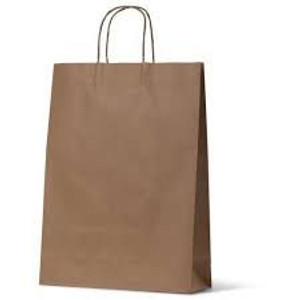 Bag Brown Junior Kraft Each