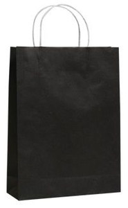 Bag Black Small Kraft Paper