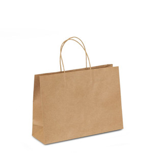 Bag Brown Small Boutique Kraft Paper Each