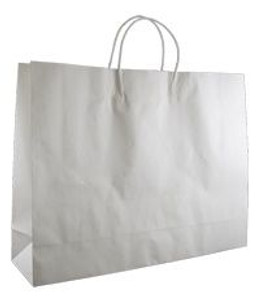 Bag White Boutique Kraft Paper