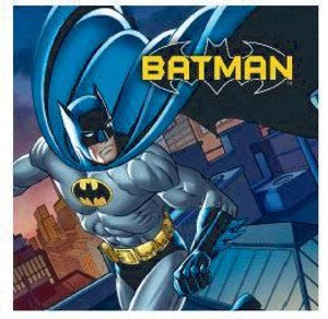 Napkin Lunch Batman 16pk Napkin Lunch Batman 16pk