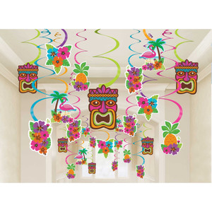 Swirl Summer Luau & Tiki 30pk