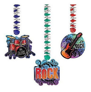 Swirl Rock Star Cutout 3pk