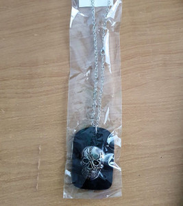 Jewellery Necklace Pirate Skull On Chain