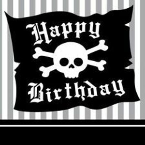 Napkin Cocktail Pirate Happy B