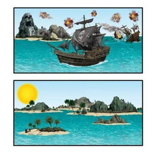 Insta Theme Pirate Ship Island